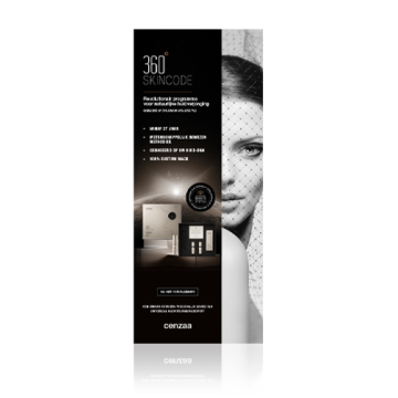 Cenzaa 360 Skincode Award Winning Roll Up Banner