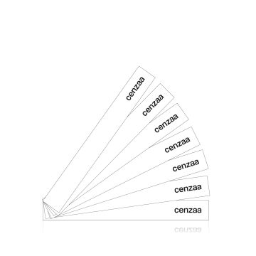 Cenzaa Fragrance Paper / Geurstrookjes