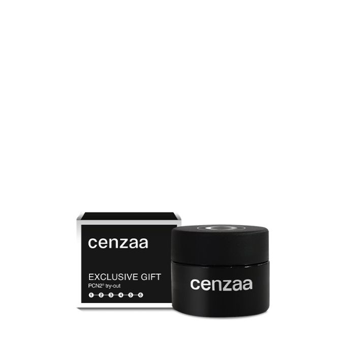 Cenzaa lege samplepotjes met doosjes