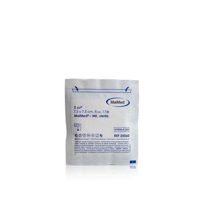 Gaaskompressen 10 x 2st - steriel - 8 lgs